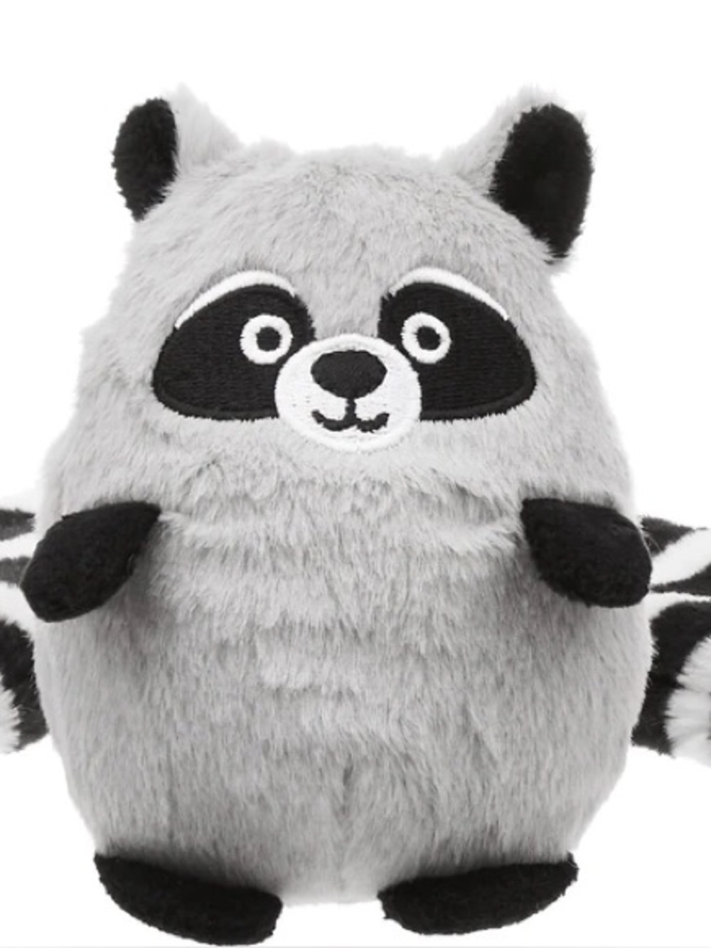 Chewy Frisco Raccoons Plush Squeaky Dog Toy Refills Small, 2* count